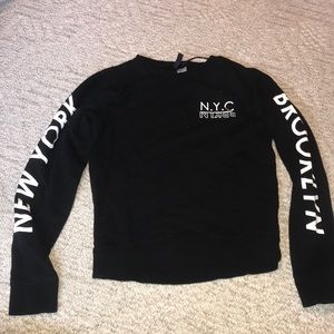 black nyc/brooklyn shirt